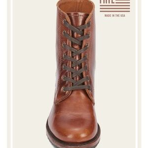 Frye Sabrina 6G Lace Up Boots